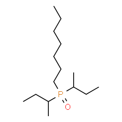 ChemSpider 2D Image | Di-sec-butyl(heptyl)phosphine oxide | C15H33OP