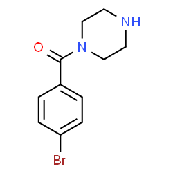 ChemSpider 2D Image | 1-(4-bromobenzoyl)piperazine | C11H13BrN2O