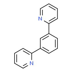 ChemSpider 2D Image | 1,3-di(2-pyridyl)benzene | C16H12N2