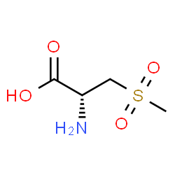 ChemSpider 2D Image | 3-(Methylsulfonyl)-L-alanine | C4H9NO4S