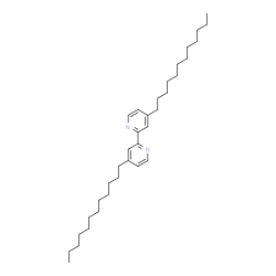ChemSpider 2D Image | 4,4'-Didodecyl-2,2'-bipyridine | C34H56N2