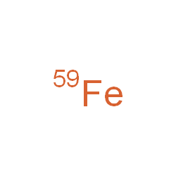 ChemSpider 2D Image | IRON FE-59 | 59Fe