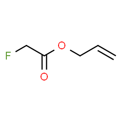 ChemSpider 2D Image | Allyl fluoroacetate | C5H7FO2