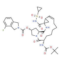 ChemSpider 2D Image | Danoprevir | C35H46FN5O9S