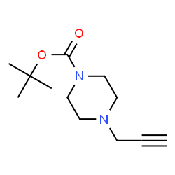 ChemSpider 2D Image | tert-Butyl 4-(prop-2-ynyl)piperazine-1-carboxylate | C12H20N2O2