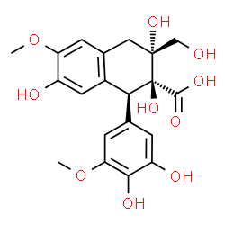 ChemSpider 2D Image | Plicatic acid | C20H22O10