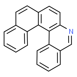 ChemSpider 2D Image | Naphtho[1,2-a]phenanthridine | C21H13N