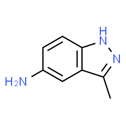 ChemSpider 2D Image | 5-Amino-3-methylindazole | C8H9N3