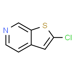 ChemSpider 2D Image | 2-Chlorothieno[2,3-c]pyridine | C7H4ClNS