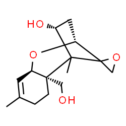 ChemSpider 2D Image | Verrucarol | C15H22O4