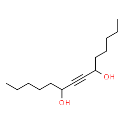 ChemSpider 2D Image | 7-Tetradecyn-6,9-diol | C14H26O2