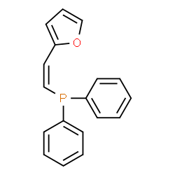 ChemSpider 2D Image | [(Z)-2-(2-Furyl)vinyl](diphenyl)phosphine | C18H15OP