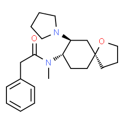 ChemSpider 2D Image | U69593 | C22H32N2O2