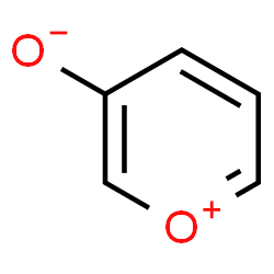 ChemSpider 2D Image | 3-Pyryliumolate | C5H4O2