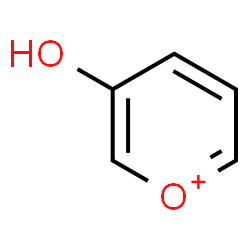 ChemSpider 2D Image | 3-Hydroxypyrylium | C5H5O2