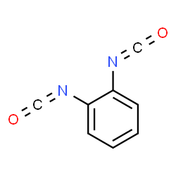 ChemSpider 2D Image | 1,2-Diisocyanatobenzene | C8H4N2O2