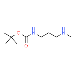 ChemSpider 2D Image | 1-boc-amino-3-methylamino-propane | C9H20N2O2