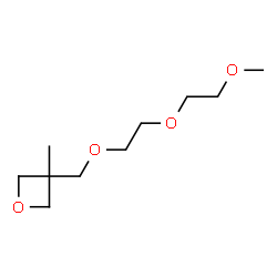 ChemSpider 2D Image | 3-((2-(2-methoxyethoxy)ethoxy)methyl)-3-methyloxetane | C10H20O4