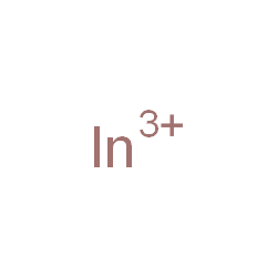 ChemSpider 2D Image | Indium(III) ion | In