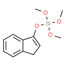 ChemSpider 2D Image | 1H-Inden-3-yl trimethyl orthosilicate | C12H16O4Si