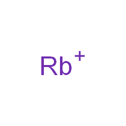 ChemSpider 2D Image | rubidium(I) cation | Rb