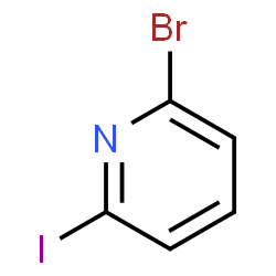 ChemSpider 2D Image | 2-Bromo-6-iodopyridine | C5H3BrIN