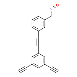 ChemSpider 2D Image | 1,3-Diethynyl-5-{[3-(nitrosomethyl)phenyl]ethynyl}benzene | C19H11NO