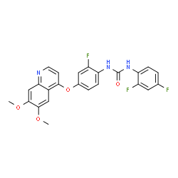 ChemSpider 2D Image | Ki8751 | C24H18F3N3O4