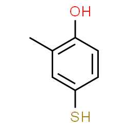 ChemSpider 2D Image | 2-Methyl-4-sulfanylphenol | C7H8OS