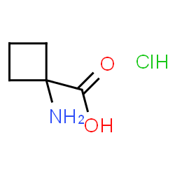 ChemSpider 2D Image | 1-Amino-cyclobutanecarboxylic acid HCl | C5H10ClNO2