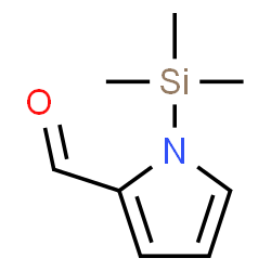 ChemSpider 2D Image | 1-(Trimethylsilyl)-1H-pyrrole-2-carbaldehyde | C8H13NOSi