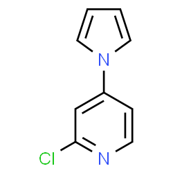 ChemSpider 2D Image | 2-Chloro-4-(1H-pyrrol-1-yl)pyridine | C9H7ClN2