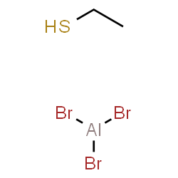 ChemSpider 2D Image | Ethanethiol - tribromoaluminium (1:1) | C2H6AlBr3S