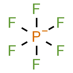 ChemSpider 2D Image | Hexafluorophosphate | F6P