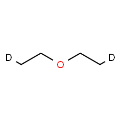 ChemSpider 2D Image | [(2-~2~H_1_)Ethyloxy](2-~2~H_1_)ethane | C4H8D2O