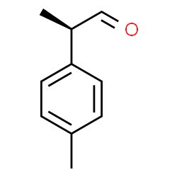 ChemSpider 2D Image | (2R)-2-(4-Methylphenyl)propanal | C10H12O