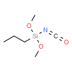 ChemSpider 2D Image | Isocyanato(dimethoxy)propylsilane | C6H13NO3Si