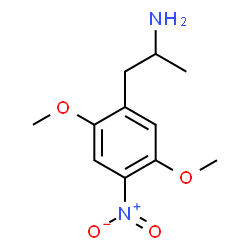 ChemSpider 2D Image | 2,5-DIMETHOXY-4-NITROAMPHETAMINE | C11H16N2O4