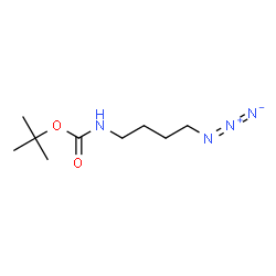 ChemSpider 2D Image | 1,1-Dimethylethyl N-(4-azidobutyl)carbamate | C9H18N4O2