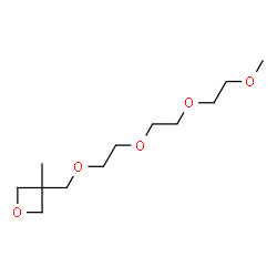ChemSpider 2D Image | 3-Methyl-3-(2,5,8,11-tetraoxadodec-1-yl)oxetane | C12H24O5