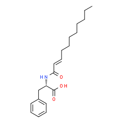 ChemSpider 2D Image | UNDECYLENOYL PHENYLALANINE | C20H29NO3