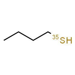 ChemSpider 2D Image | 1-Butane(~35~S)thiol | C4H1035S