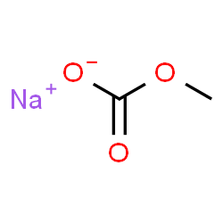 ChemSpider 2D Image | Sodium methyl carbonate | C2H3NaO3