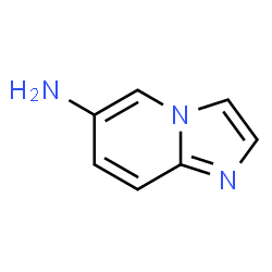 ChemSpider 2D Image | Imidazo[1,2-a]pyridin-6-amine | C7H7N3