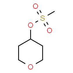 ChemSpider 2D Image | Tetrahydro-2H-pyran-4-yl methanesulfonate | C6H12O4S