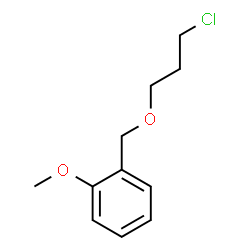 ChemSpider 2D Image | 1-[(3-Chloropropoxy)methyl]-2-methoxybenzene | C11H15ClO2