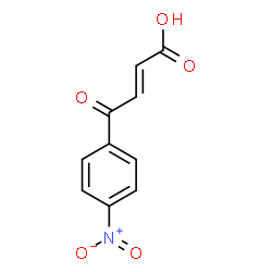 ChemSpider 2D Image | (E)-4-(4-Nitrophenyl)-4-oxobut-2-enoic acid | C10H7NO5