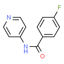 ChemSpider 2D Image | 4-Fluoro-N-4-pyridinylbenzamide | C12H9FN2O
