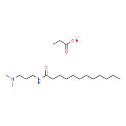 ChemSpider 2D Image | LAURAMIDOPROPYL DIMETHYLAMINE PROPIONATE | C20H42N2O3