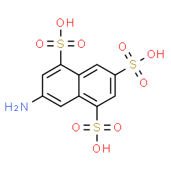 ChemSpider 2D Image | 2-NAPHTHYLAMINE-4,6,8-TRISULFONIC ACID | C10H9NO9S3